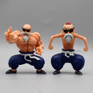 โมเดลฟิกเกอร์ PVC รูปปั้น Dragon Ball Z Master Roshi Kame Sennin GK ขนาด 10 ซม. สําหรับตกแต่งห้อง