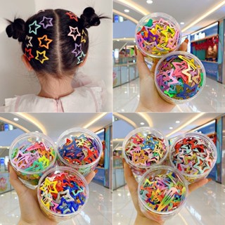 ชุดกิ๊บติดผม รูปดาวห้าแฉก แบบเรียบง่าย สไตล์เกาหลี สําหรับเด็ก มี 12 ชิ้น