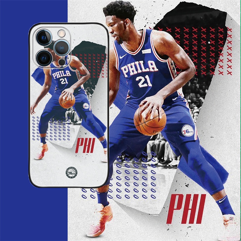 aimeidai-เคสโทรศัพท์มือถือ-ซิลิโคน-กันกระแทก-พิมพ์ลาย-nba-super-star-joel-embiid-สําหรับ-iphone-14-13-12-11-series