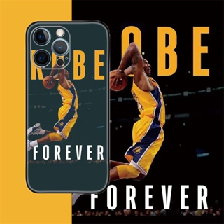 [Aimeidai] เคสโทรศัพท์มือถือ ซิลิโคน กันกระแทก ลาย NBA Superstar Kobe Bryant สําหรับ iPhone 14 13 12 11 Series
