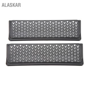 ALASKAR ฝาครอบเต้าเสียบเครื่องปรับอากาศ 1pair ฝาครอบช่องระบายอากาศใต้เบาะสำหรับ Tesla รุ่น Y