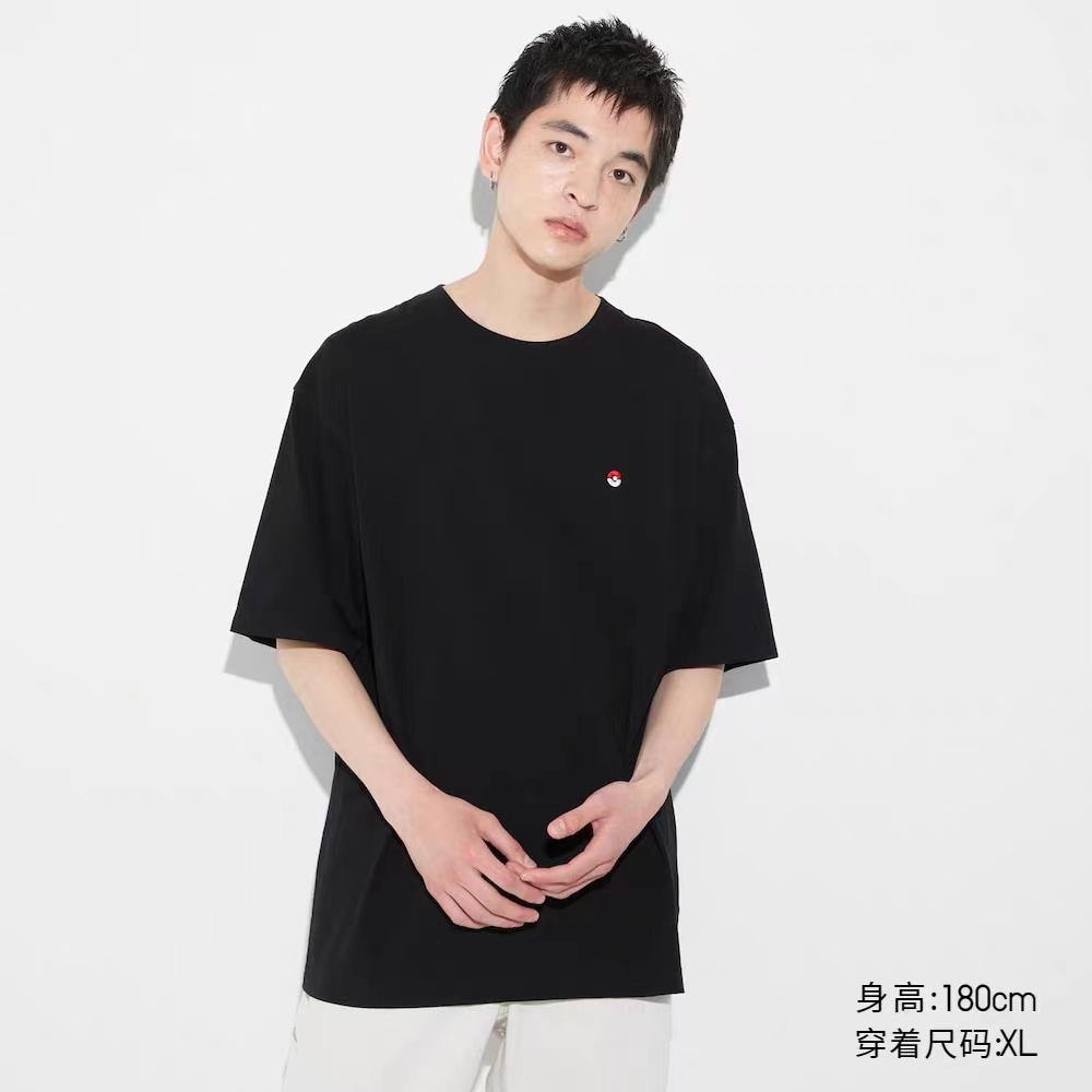 uniqlo-เสื้อยืดแขนสั้น-พิมพ์ลาย-pok-mon-สําหรับผู้ชาย-และผู้หญิง-ut-459570