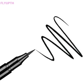 Flyup ปากกาอายไลเนอร์ แบบน้ํา หัวบาง แห้งเร็ว สีดํา TH