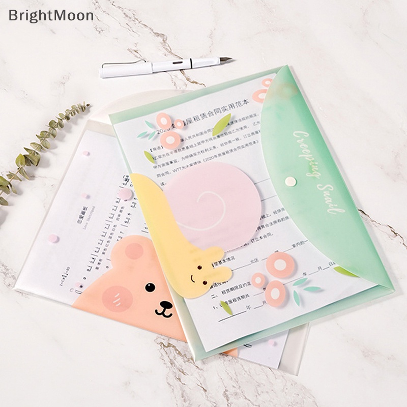 brightmoon-กระเป๋าเครื่องเขียน-pvc-แบบใส-ขนาด-a4-ลายการ์ตูนดวงจันทร์น่ารัก-กันน้ํา-แบบพกพา-สําหรับนักเรียน-สํานักงาน