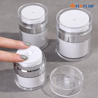 ขวดรีฟิล ครีม ใบหน้า / ขวดเครื่องสําอางเปล่า กันรั่ว / ขวดสูญญากาศ กด ชุ่มชื้น ภาชนะสูญญากาศ