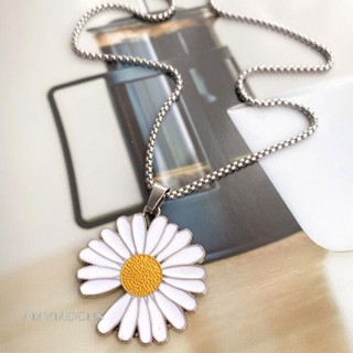 Amymoons KPOP G Dragon Daisy สร้อยคอ ผู้หญิง ผู้ชาย เครื่องประดับ Peaceminusone Kwon Ji Yong Fans Collection