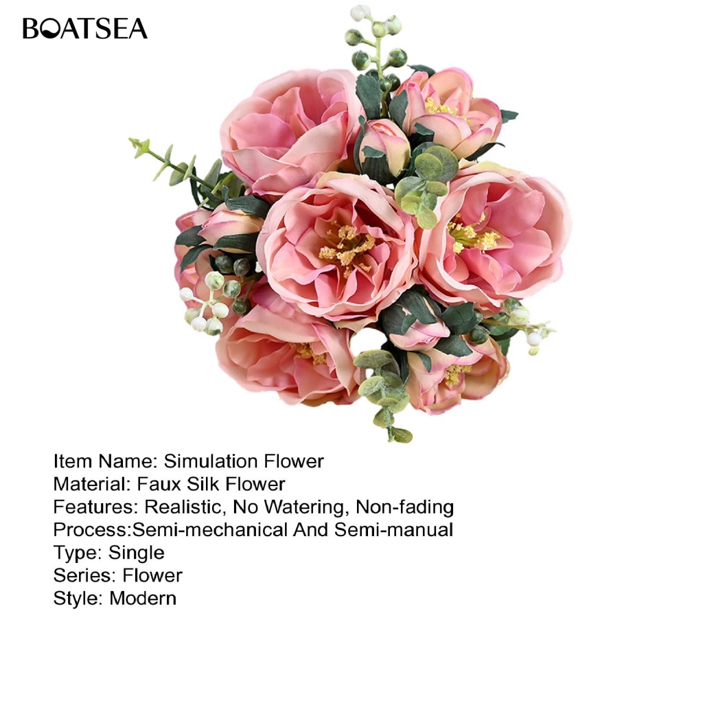 boatsea-ช่อดอกไม้ประดิษฐ์-สีสดใส-สําหรับตกแต่งงานแต่งงาน