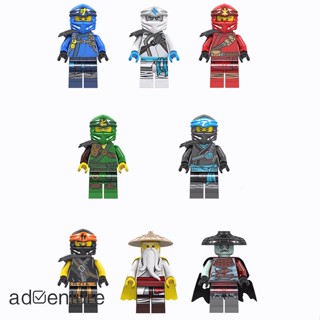 Adven บล็อกตัวต่อเลโก้ Phantom Ninjago ขนาดเล็ก ของเล่นเสริมการเรียนรู้ สําหรับเด็ก