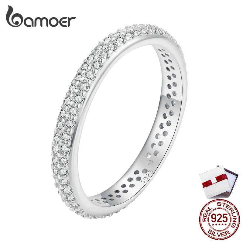 bamoer-แหวนเงิน-925-ประดับเพทาย-เรียบง่าย-แฟชั่น-สําหรับคู่รัก