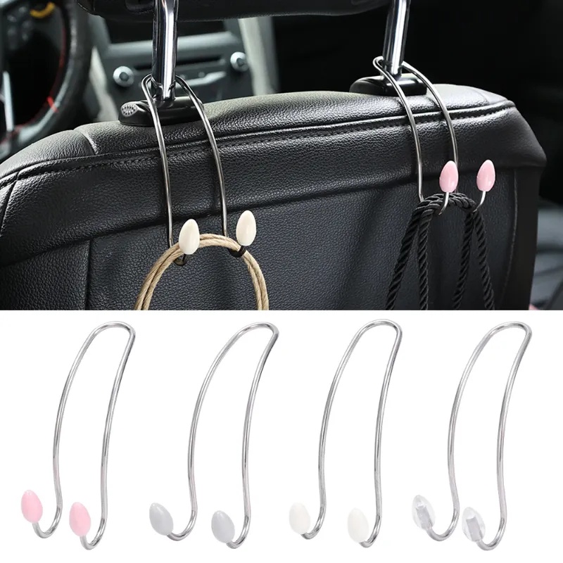 Stainless Steel Car Seat Hook/Car Hidden Rear Seat Bag