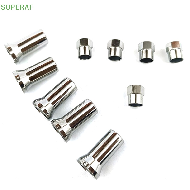 superaf-ขายดี-ฝาครอบวาล์วยางล้อรถยนต์-รถบรรทุก-tr414ac-พร้อมปลอกหุ้ม-10-ชิ้น