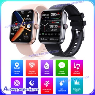 F57l Smart Watch การตรวจสอบน้ำตาลในเลือดความดันโลหิตการตรวจจับอุณหภูมิของร่างกายออกซิเจนกันน้ำกีฬาเพื่อสุขภาพ Smart Watch Experth