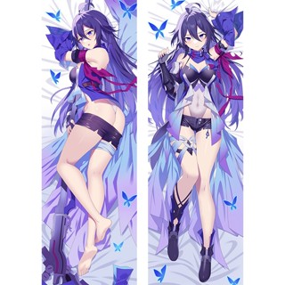 ใหม่ ปลอกหมอน คอสเพลย์ การ์ตูนอนิเมะ Seele Vollerei Dakimakura Honkai Star Rail Shiratsuyu ของขวัญ สําหรับกอดร่างกาย