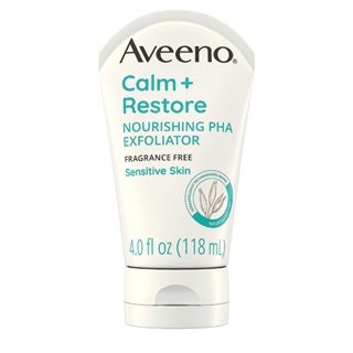✅พร้อมส่ง✅แท้ Aveeno Calm + Restore Nourishing PHA Facial Exfoliator 118ml