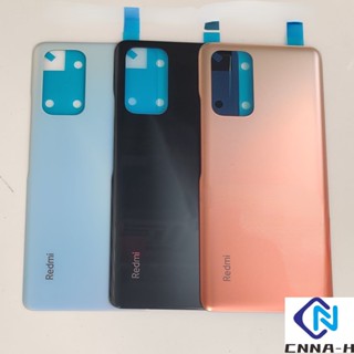 ฝาครอบแบตเตอรี่ด้านหลัง พร้อมกาว สําหรับ Xiaomi Redmi Note 10 pro Note10 pro