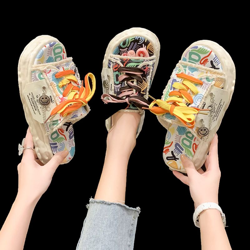 รองเท้าแตะ-ผ้าแคนวาส-พื้นหนา-แฟชั่นฤดูร้อน-สําหรับผู้หญิง-2023