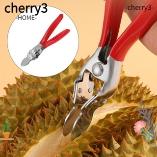 CHERRY3 คีมสเตนเลส เปิดทุเรียน กันสนิม สําหรับร้านอาหาร ครัวเรือน