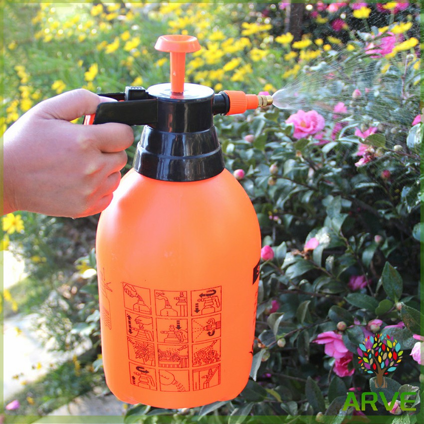 กระป๋องฉีด-ขวดสเปรย์รดน้ำ-2l-ถังพ่นปุ๋ย-กระบอกฉีดน้ำแรงดัน-watering-spray-bottle