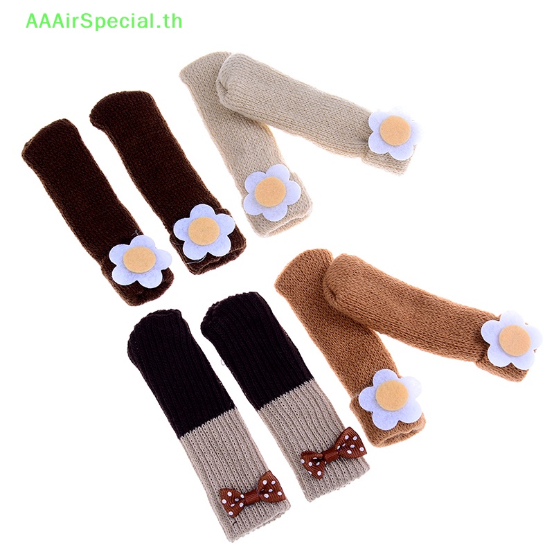 aaairspecial-ถุงเท้ากันลื่น-ลายดอกไม้-สําหรับขาโต๊ะ-เก้าอี้-4-ชิ้น