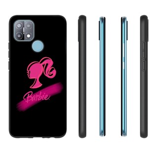 M155 เคสโทรศัพท์มือถือแบบนิ่ม กันกระแทก ลายบาร์บี้ สําหรับ OPPO A15 A15S A35 A92S A93 2020 A94