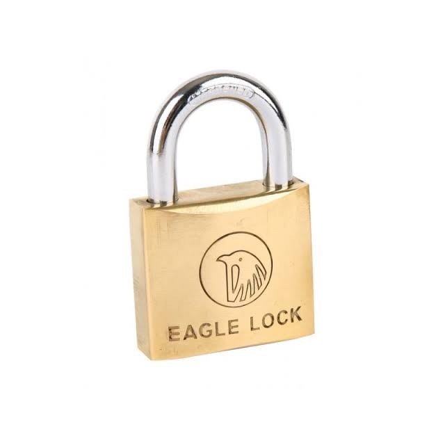 king-eagle-กุญแจทองเหลือง-ไส้กุญแจทำจากทองเหลือง-ห่วงคล้องทำจากเหล็กกล้า-แข็งแรง-ทนทาน-ดีเยี่ยม