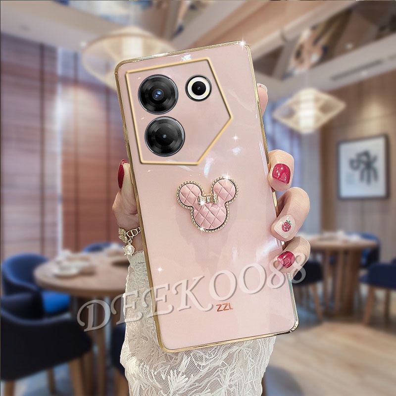 ใหม่-เคสโทรศัพท์มือถือแบบนิ่ม-ลายหมีน่ารัก-พร้อมแหวนขาตั้ง-สําหรับ-tecno-camon-20-pro-premier-spark-go-2023-10c-10-pro-pova-4-4g-5g-2023-camon20pro