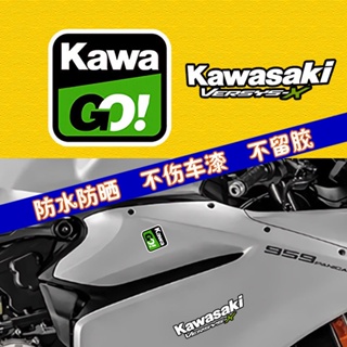 สติกเกอร์ ลายตัวอักษรเอเลี่ยน Kawasaki NINJIA400 Z900 สําหรับติดตกแต่งรถยนต์ รถจักรยานยนต์