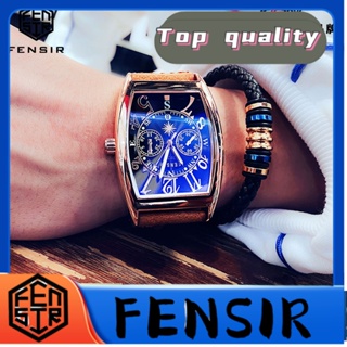 Fensir FENSIR พร้อมส่ง นาฬิกาข้อมือควอทซ์ หน้าปัดขนาดใหญ่ สไตล์แฟชั่น