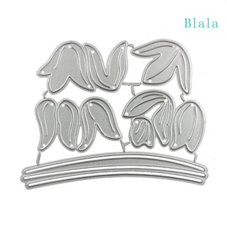 Blala แม่แบบลายฉลุ ลายนูน 3D สําหรับตกแต่งสมุดภาพ การ์ด DIY