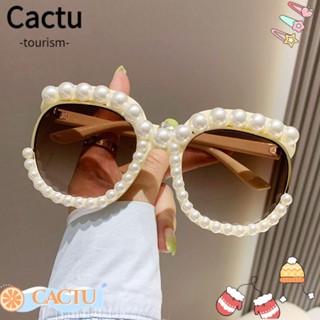 Cactu แว่นตากันแดด UV400 ป้องกันรังสียูวี ขนาดใหญ่ เหมาะกับเดินชายหาด ท่องเที่ยว สตรีทแวร์ สําหรับผู้หญิง