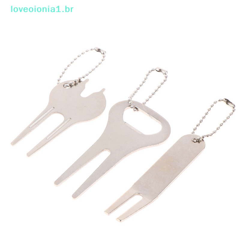 loveoionia1-เครื่องมือซ่อมแซมส้อมกอล์ฟ-โลหะผสมสังกะสี-สีเขียว