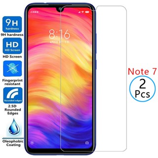 ฟิล์มกระจกนิรภัยกันรอยหน้าจอ สําหรับ xiaomi redmi note 7 note7 not7 xiomi ksiomi readmi remi redme