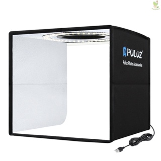 Puluz ชุดกล่องไฟเต็นท์ถ่ายภาพ แบบนิ่ม แบบพกพา พับได้ 12 สี 8.9