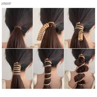 [BestBuyshop] ยางรัดผม แบบยืดหยุ่น สร้างสรรค์ เครื่องประดับแฟชั่น สําหรับผู้หญิง พร้อมส่ง
