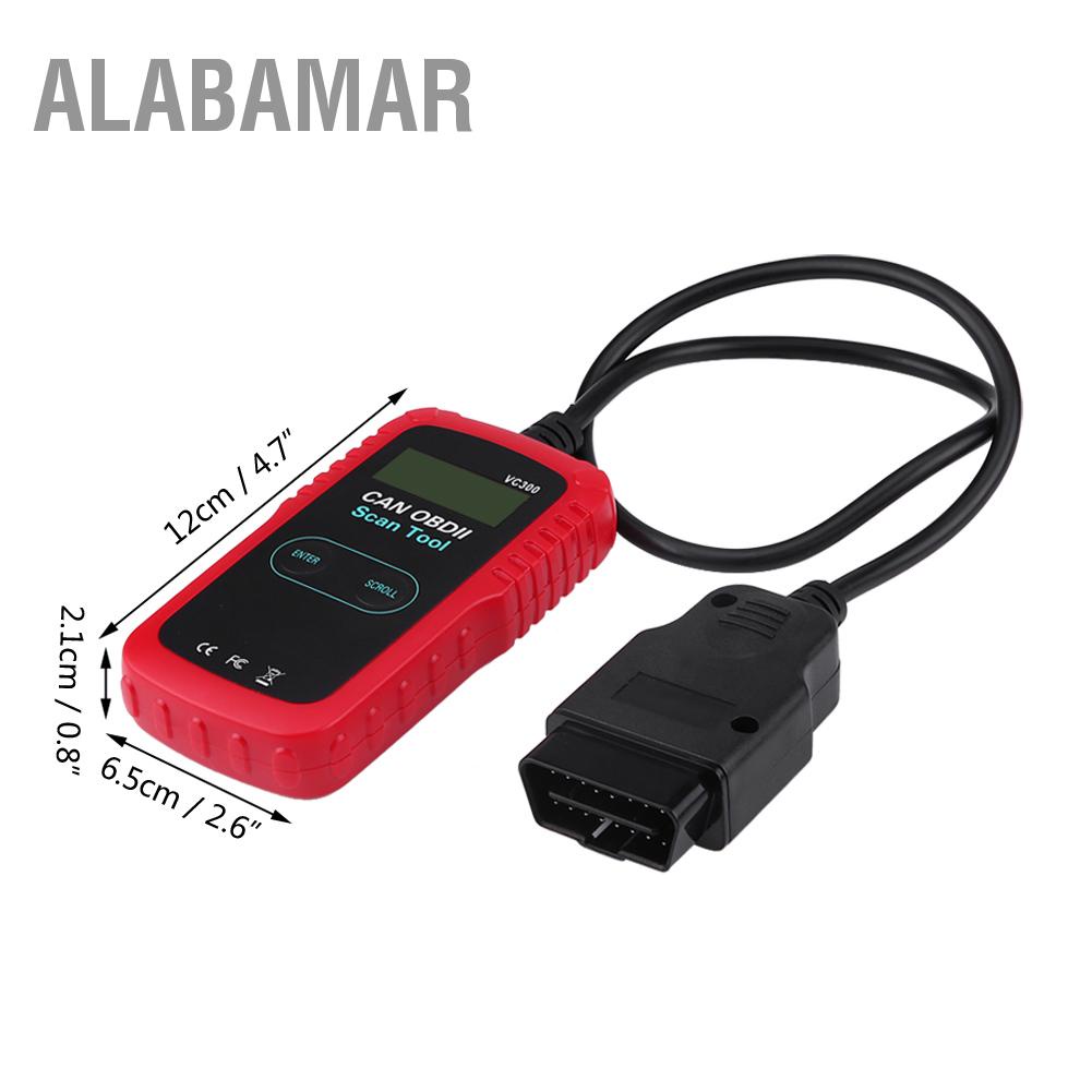 alabamar-รถยนต์อัตโนมัติ-obdii-obd2-เครื่องมือวินิจฉัยสแกนเนอร์-obd-เครื่องอ่านรหัสข้อผิดพลาด