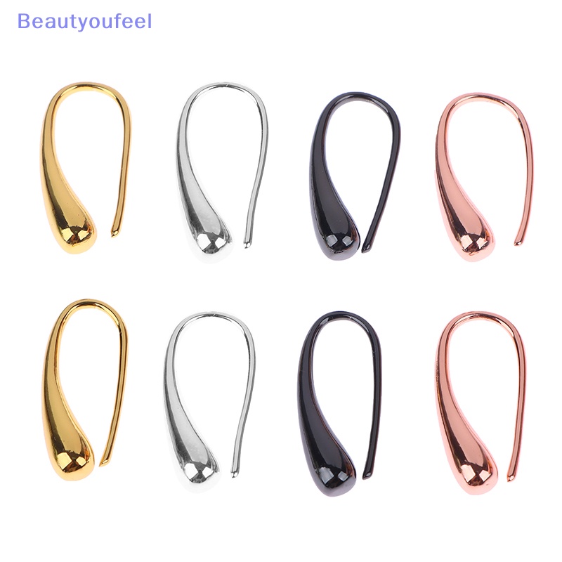 beautyoufeel-ต่างหูเงินสเตอร์ลิง-925-รูปหยดน้ํา-สีทอง-เครื่องประดับ-สไตล์วินเทจ-เรียบง่าย-ของขวัญ-สําหรับผู้หญิง