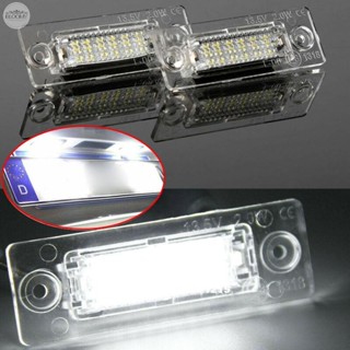 ไฟติดป้ายทะเบียนรถยนต์ LED 18 ดวง SMD 6000K สีขาว ทนทาน คุณภาพสูง 1 คู่