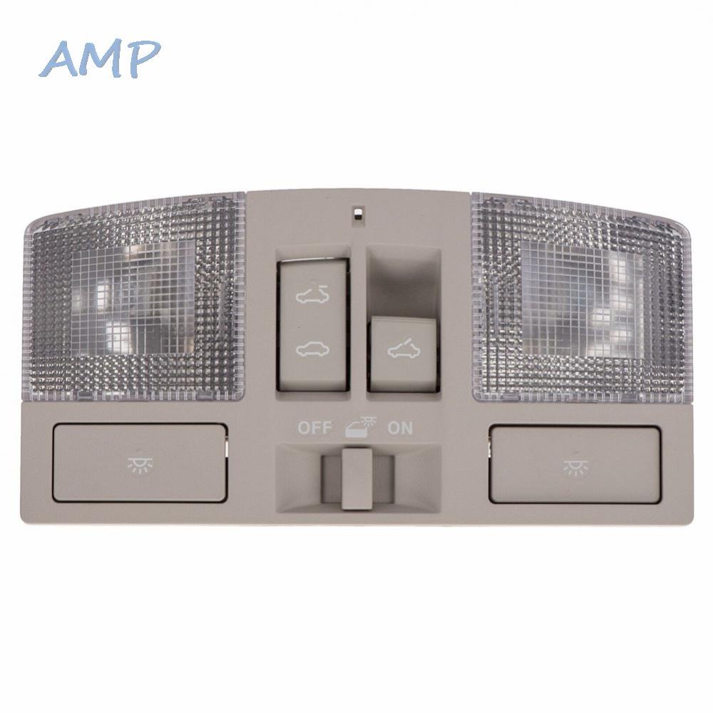 new-8-reading-light-1pc-bbm6-69-970-console-map-lamp-gray-with-sunroof-switch
