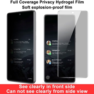 Imak ฟิล์มไฮโดรเจล ป้องกันหน้าจอ ป้องกันการแอบมอง สําหรับ Samsung Galaxy A73 5G Galaxy A72 4G 5G