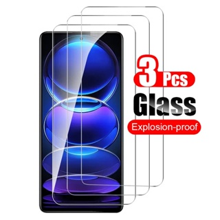 3PCS 9H Premium Screen Protectors HD Film Tempered Glass For Xiaomi Redmi Note 12 pro plus 5G 4G