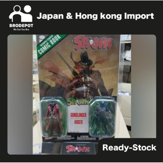 [Ready stock] McFarlane SPAWN 3IN FIGURE WITH COMIC 2PK - WV1 - GUNSLINGER AND AUGER (SPAWN #309)