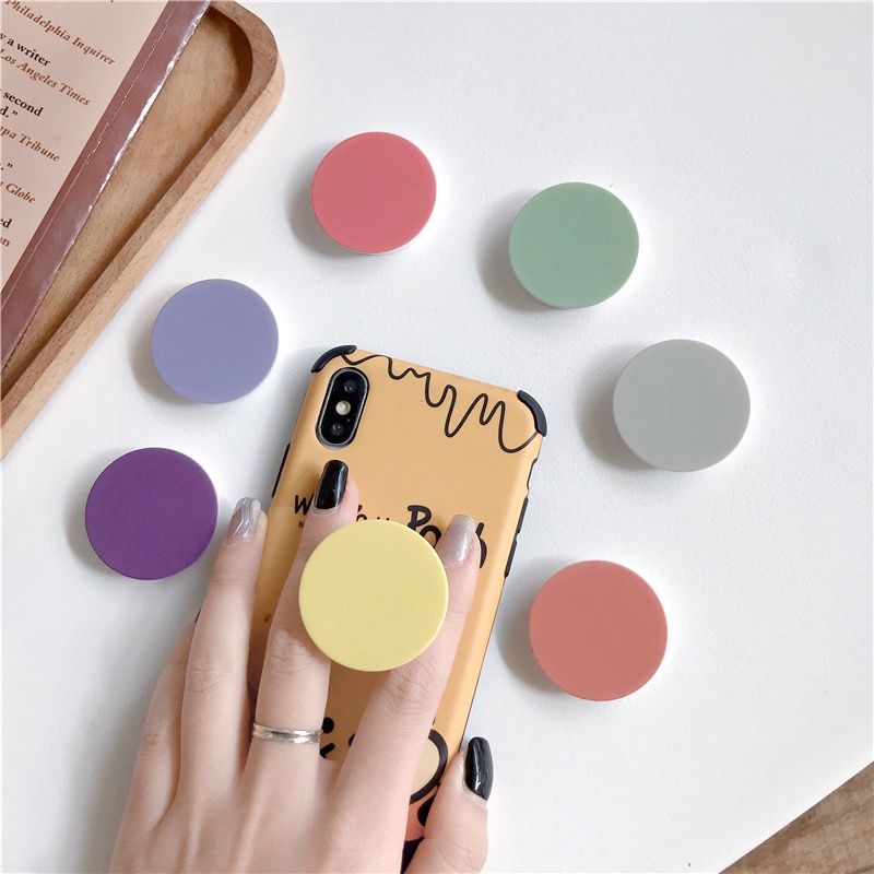 ready-stock-circular-support-cartoon-pattern-flower-pattern-phone-holder-phone-ring-socket-shockproof-phone-holder