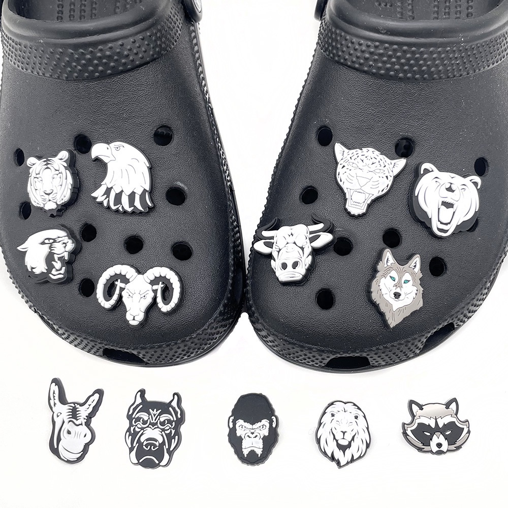 hot-animal-logo-series-jibbitz-crocs-จี้รูปการ์ตูน-pvc-สําหรับตกแต่งรองเท้าเด็กผู้หญิง-และเด็กผู้ชาย