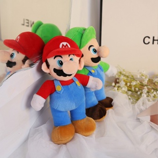ตุ๊กตาฟิกเกอร์ Super Mario Bros Mario Luigi Games ขนาด 25 ซม. ของเล่นสําหรับเด็ก