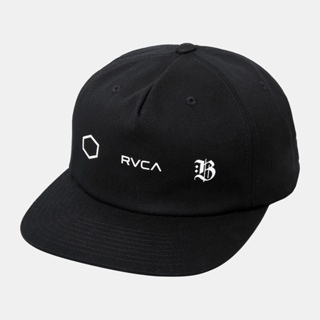 หมวก RVCA Barron Mamiya Snapback สีดํา