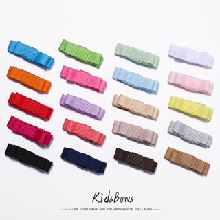 5/10 ชิ้น / เซต สีพื้น มินิ กิ๊บติดผม สําหรับเด็กผู้หญิง แฮนด์เมด เครื่องประดับผม สําหรับเด็ก ขายส่ง