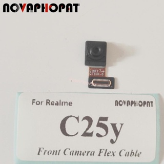 Novaphopat อะไหล่โมดูลกล้องหน้า ขนาดเล็ก แบบเปลี่ยน สําหรับ Realme C25y