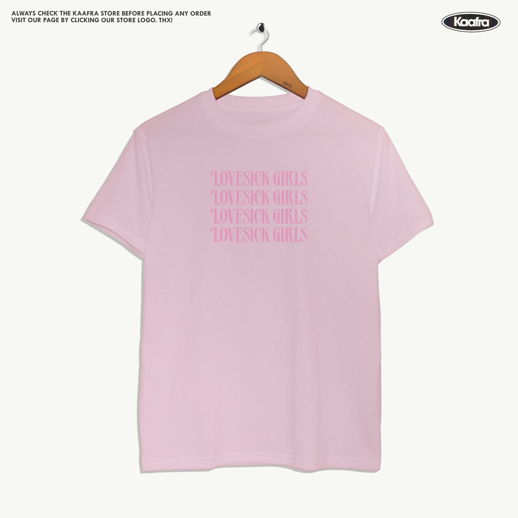 popular-qzเสื้อยืดblack-pink-fan-shirt-blackpink-inspired-tee-regular-black-pink-white-shirt-kaafra-printing