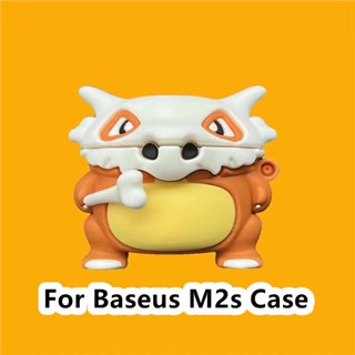 【ส่วนลด】เคสหูฟัง แบบนิ่ม ลายการ์ตูน สําหรับ Baseus M2s M2s