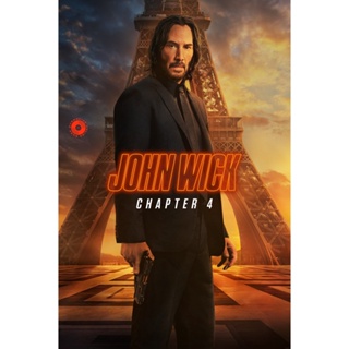 DVD John Wick 4 (2023) แรงกว่านรก 4 (เสียง ไทย(โรง)/อังกฤษ | ซับ ไทย) DVD